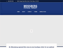 Tablet Screenshot of mossbergpt.com